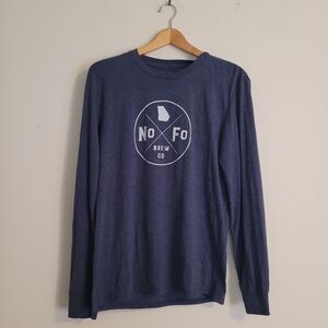 NoFo Brewing Company Long Sleeve Men's Tshirt Graphic Print